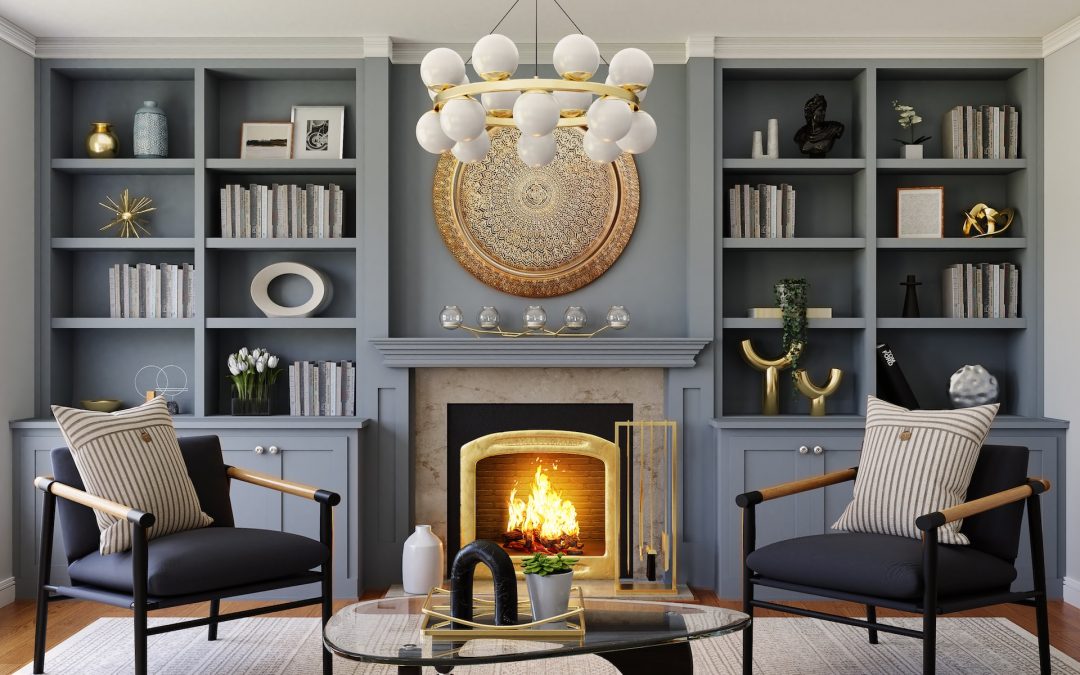 Accentuate Your Indoor Fireplace with These 4 Home Decoration Tips